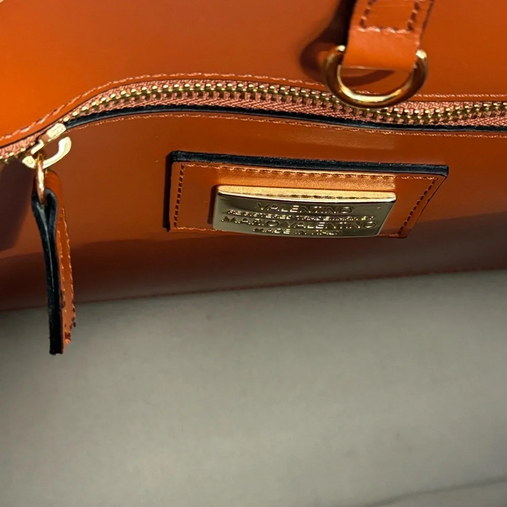 Authentic VALENTINO BY MARIO VALENTINO Prince Tresse Leather Tote Bag
